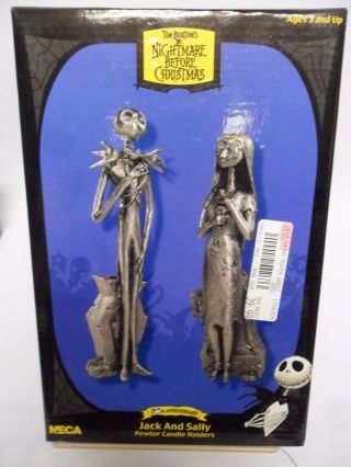 NECA - Jack and Sally Pewter Candle Holders - Nightmare Before Christmas 5