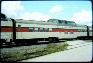 Railroad Slide Auto Train At Dome 706 1976