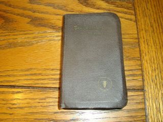 Vintage 1941 Ww 2 Testament & Psalms Armed Forces Pocket Bible