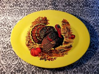 Retro Turkey Platter