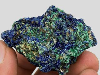 34g Natural Azurite Malachite Crystal Rough Rare Mineral Specimen