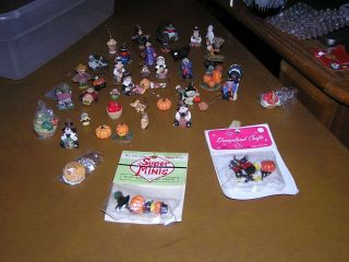 Miniature Resin Halloween Ornaments & Figures