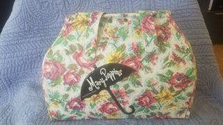 Mary Poppins Carpet Bag Purse Accessory - Rare - Vintage Walt Disney 1964