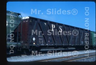 Slide Freight Sp&s Spokane Portland & Seattle Wood Chip Hopper 9061