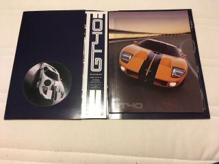 2002 Ford GT40 Concept Car Media Press Kit for 2005 - 2006 GT 2