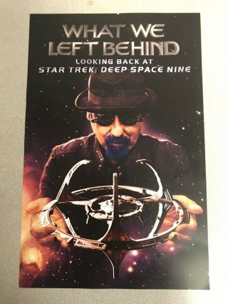 Star Trek Deep Space Nine Poster “what We Left Behind” Two Sided 11x17” Ds9