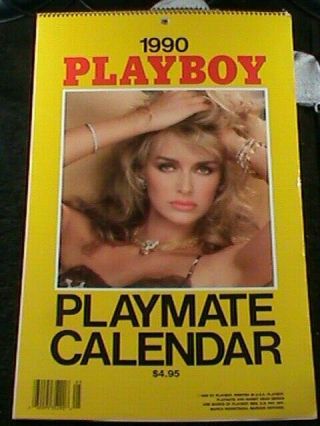 Playboy 1990 Calendar,  All Pages In