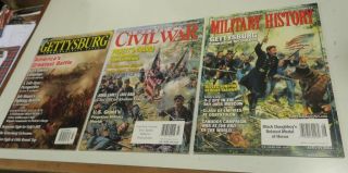 4 Gettysburg & Other Civil War Magazines,  Pickett 