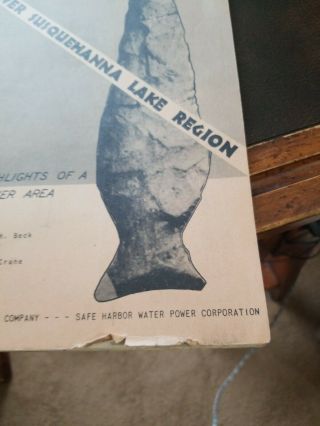 Vintage 1954 Lower Susquehanna Indians PPL Co.  Booklet Safe Harbor Power Co. 3