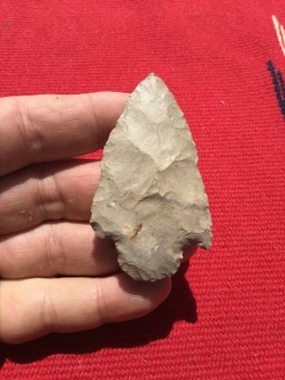 Indian Artifacts / Ohio Adena Point / Authentic Arrowheads