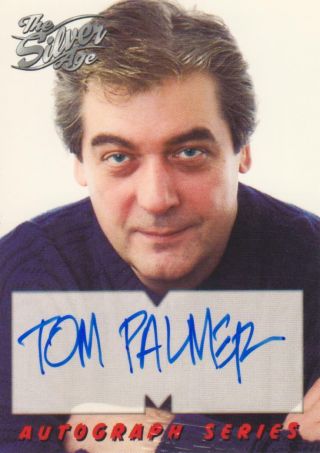 1998 Marvel - Skybox The Silver Age - Autograph Card A3 Tom Palmer