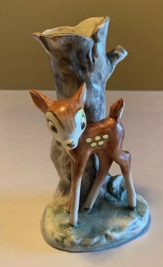 Rare Vintage Goebel 42/b Walt Disney Bambi Figurine Bud Vase Full Bee Porcelain