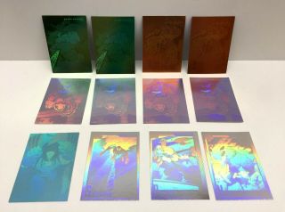 1991 & 1992 Marvel Universe Trading Cards Series 2 & 3 Hologram Set Of 12 Impel