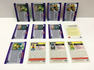 1991 & 1992 Marvel Universe Trading Cards Series 2 & 3 Hologram Set of 12 Impel 2