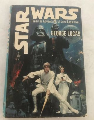 1976 Star Wars From The Adventures Of Luke Skywalker By George Lucas Book 1st Ed