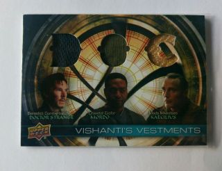 Doctor Dr Strange Vishantis Triple Costume Vht - Dbk Cumberbatch Ejiofor Mikkelsen
