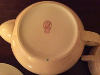 Vintage Mikori Ware Stacked Teapot Tea Set 7