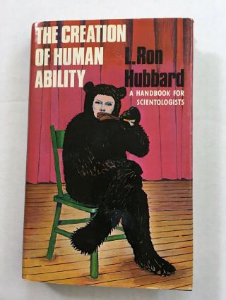 Scientology The Creation Of Human Ability Book,  L.  Ron Hubbard,  Vintage,  1974