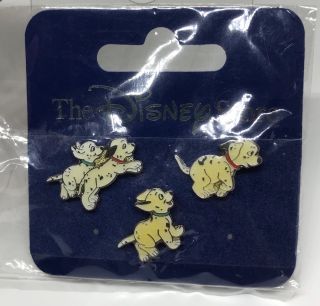 Japan Disney Store Pin 8513 Jds 101 Dalmatians Mini 3 Pin Set
