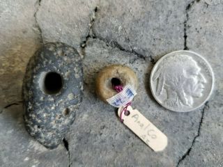 Ancient Hohokam Stone Beads Pendants Pinal County Arizona Anasazi