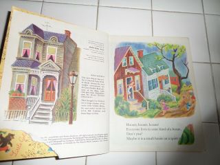 Houses,  A Little Golden Book,  1950 ' s (A ED;VINTAGE TIBOR GERGELY) 4