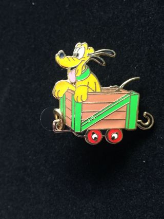 Disney Wdw - Railroad Surprise Pin Series Pluto Le 1000
