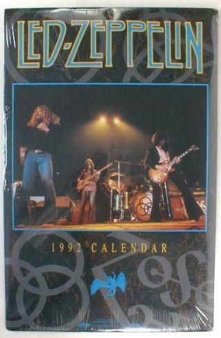 Led Zeppelin 1992 Reusable In Year 2020 Photo Calendar 12 Quality Photos