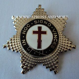 Masonic – Knights Templar Breast Star (kt) (ma - 4417)