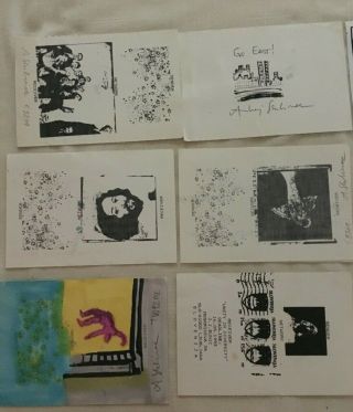 Andrej Skrbinek Mail Art 1982 - 1987 Berlin/slovenia 12 - Postcards