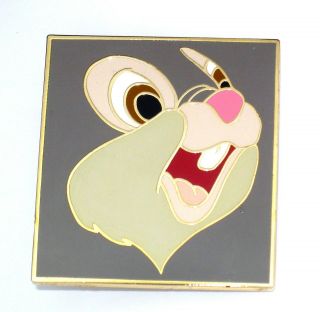 Retired Le Disney Pin✿bambi Classic Movie Thumper Face Smiling Happy Htf