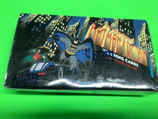 1995 Skybox The Adventures Of Batman And Robin 36 Packs