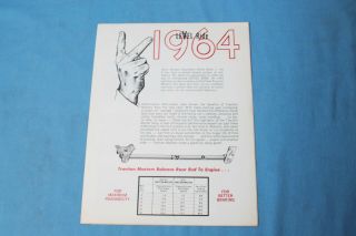 Rare Vintage 1964 Traction Master Hot Rod Speed Equipment Brochure