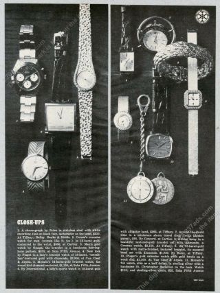 1964 Rolex Daytona & Other Watches Photo Vintage Print Article