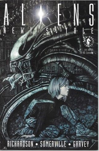 Aliens Newts Tale Comic Book Graphic Novel Dark Horse 1992 Near Unread