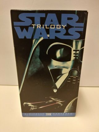 Star Wars Trilogy VHS 1995 3 Tape Volume Set THX Digitally Mastered 2