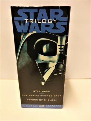 Star Wars Trilogy VHS 1995 3 Tape Volume Set THX Digitally Mastered 4