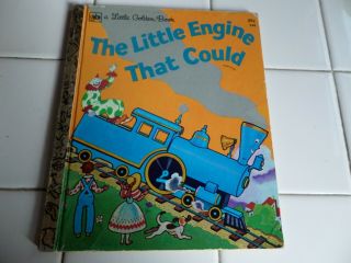 The Little Engine That Could,  A Little Golden Book,  1973 (vintage Children 