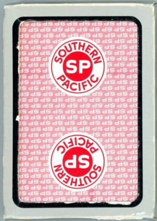 Southern Pacific Railroad,  Boxed Factory Deck Of Playing Cards