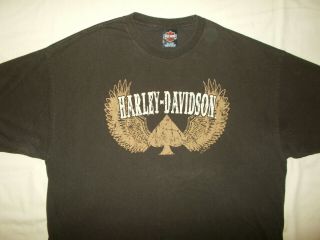 Harley - Davidson Las Vegas Nevada Short Sleeve Brown T - Shirt Mens 2xl