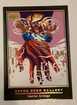 Sdcc 2019 Upper Deck Gallery: Doctor Strange Card - Marvel Masterpiece 2019 Sdcc