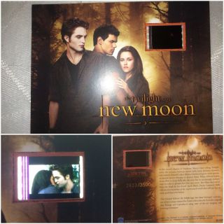 Twilight Moon Robert Pattinson Kirstin Stewart Limited Edition Film Cell 2