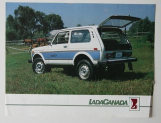 Lada Niva 4x4 Sport Dealer Brochure - French - Canadian Market - St501000418