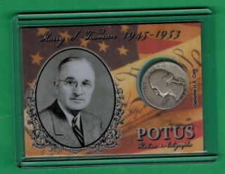 2018 Historic Autographs Potus Harry Truman U.  S.  Coin 34/41