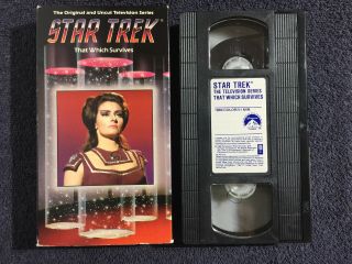 STAR TREK Series VHS - That Which Survives - Episode 69 - PRISTINE 3