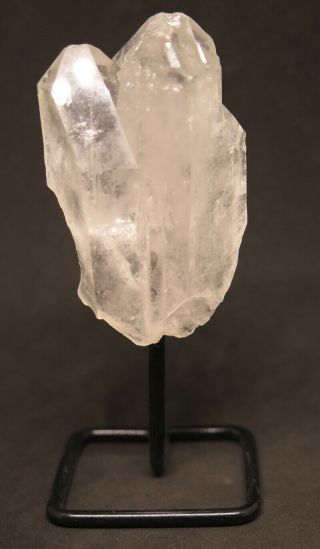 90mm 2.  7oz Natural Quartz Rock Crystal Point Mineral Specimen W/ Stand