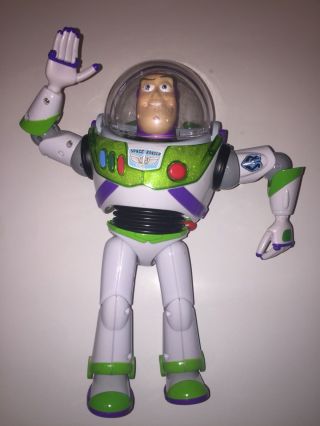 Disney 1990s Buzz Lightyear Toy Action Figure London Disney Store Rare 90s