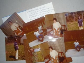 1980 Handwritten Letter And Photos Vineland Nj Family