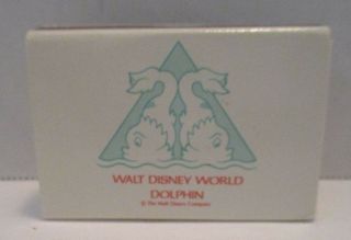 Walt Disney World Dolphin Resort Matchbook Box 24 Matches Box