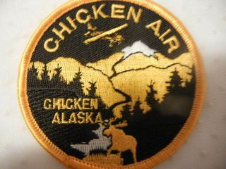 Transport Aviation Fabric Patch Chicken Air Alaska