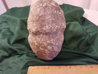 EARLY NATIVE AMERICAN INDIAN STONE AXE HEAD FULL GROOVE FREMONT WYOMING SHOSHONE 6